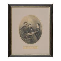 Image: President Lincoln at Home