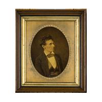 Image: Hesler Lincoln Whole Plate Ivorytype