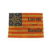 Image: Lincoln and Hamlin campaign flag