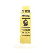Image: Abraham Lincoln mourning ribbon