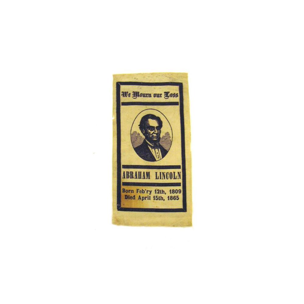 Image: Lincoln mourning ribbon