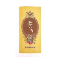 Image: Abraham Lincoln commemorative fabric