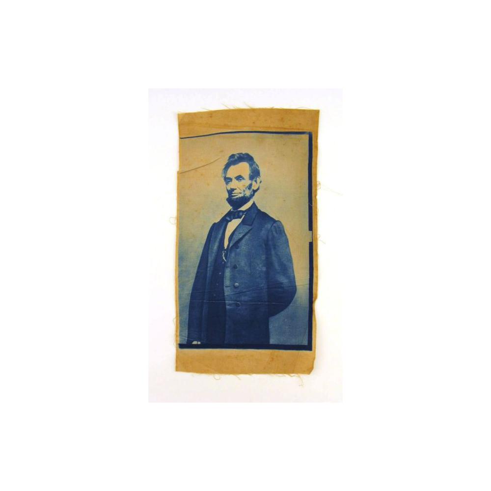 Image: Abraham Lincoln commemorative fabric