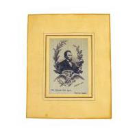 Image: French silk Lincoln mourning ribbon