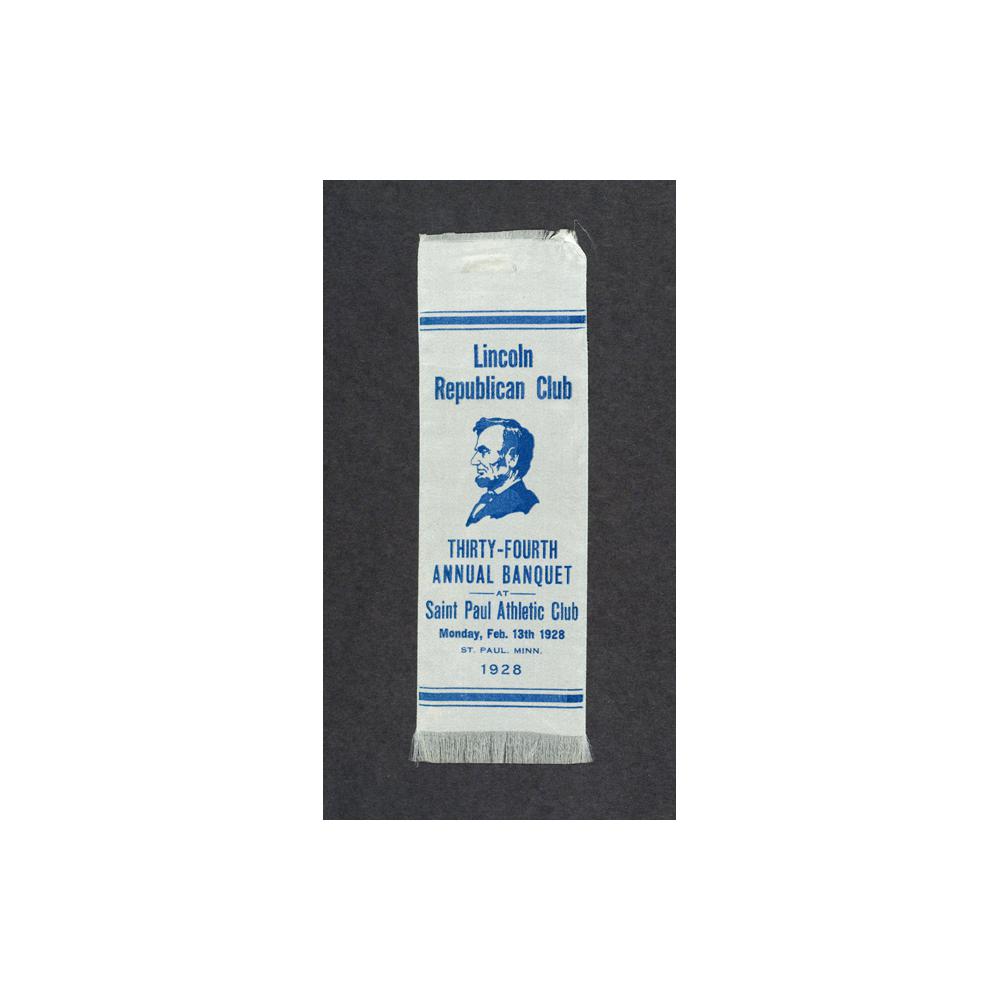 Image: Lincoln Republican Club ribbon