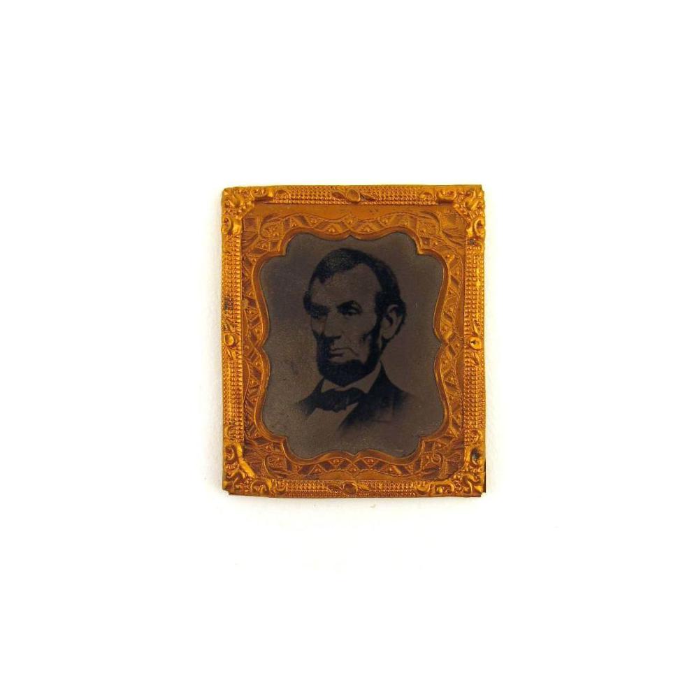 Image: Abraham Lincoln commemorative tintype