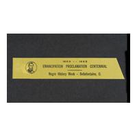 Image: Emancipation Proclamation Centennial ribbon
