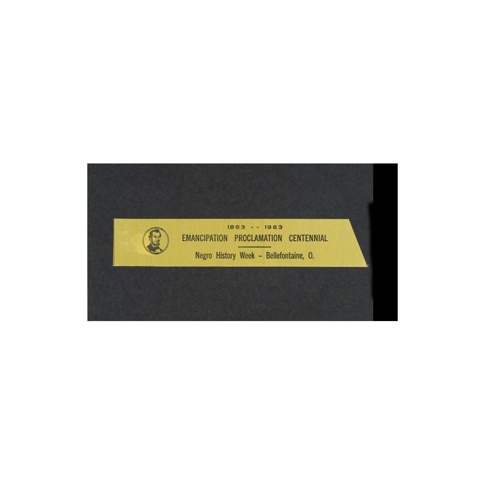 Image: Emancipation Proclamation Centennial ribbon