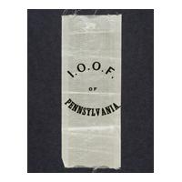 Image: Independent Order of Odd Fellows mourning ribbon