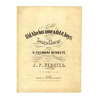 Image: Old Abe Has Gone & Did It, Boys