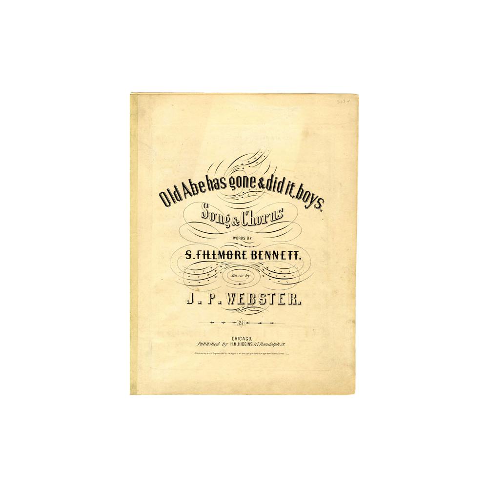 Image: Old Abe Has Gone & Did It, Boys