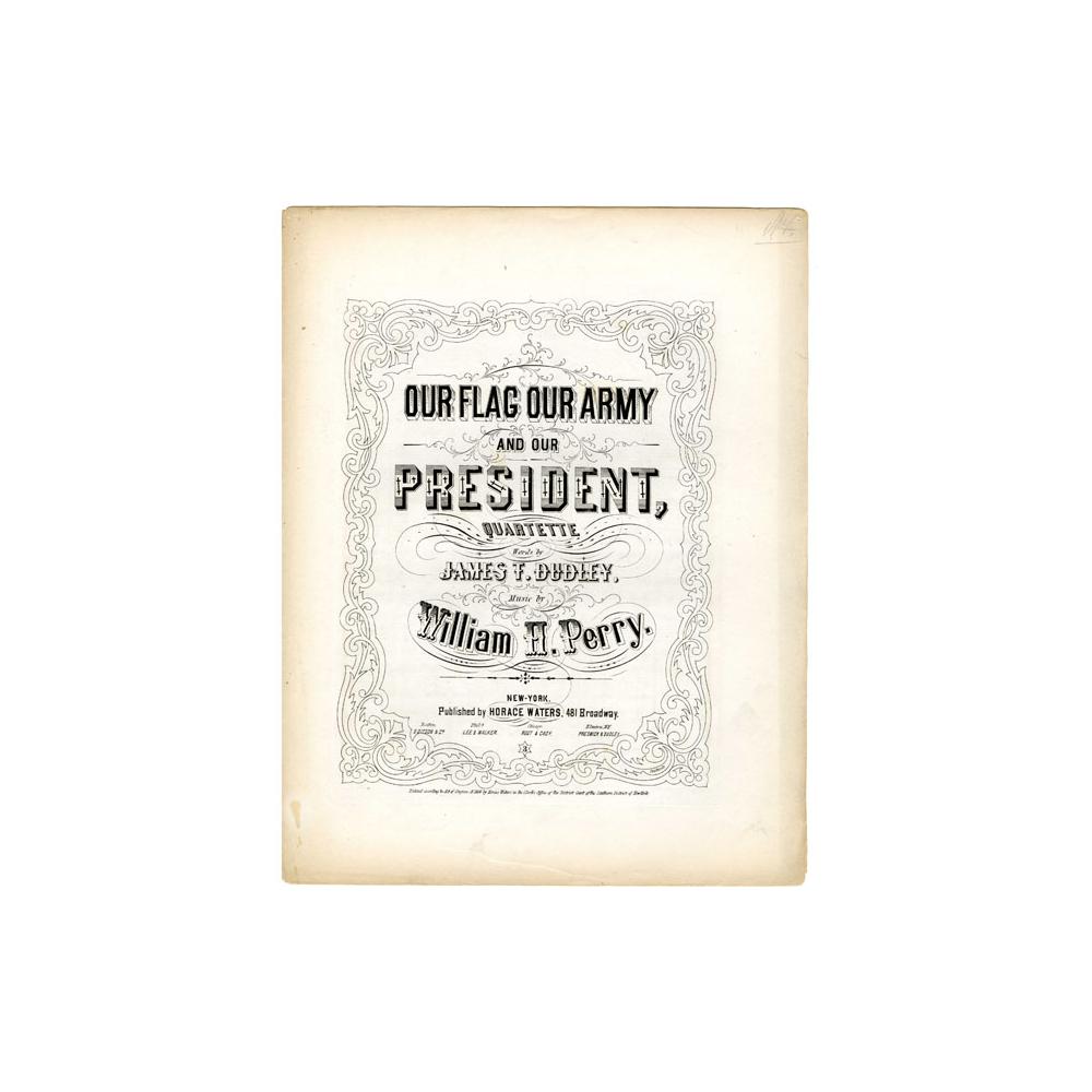 Image: Our Flag Our Army and Our President