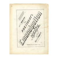 Image: The President's Emancipation March