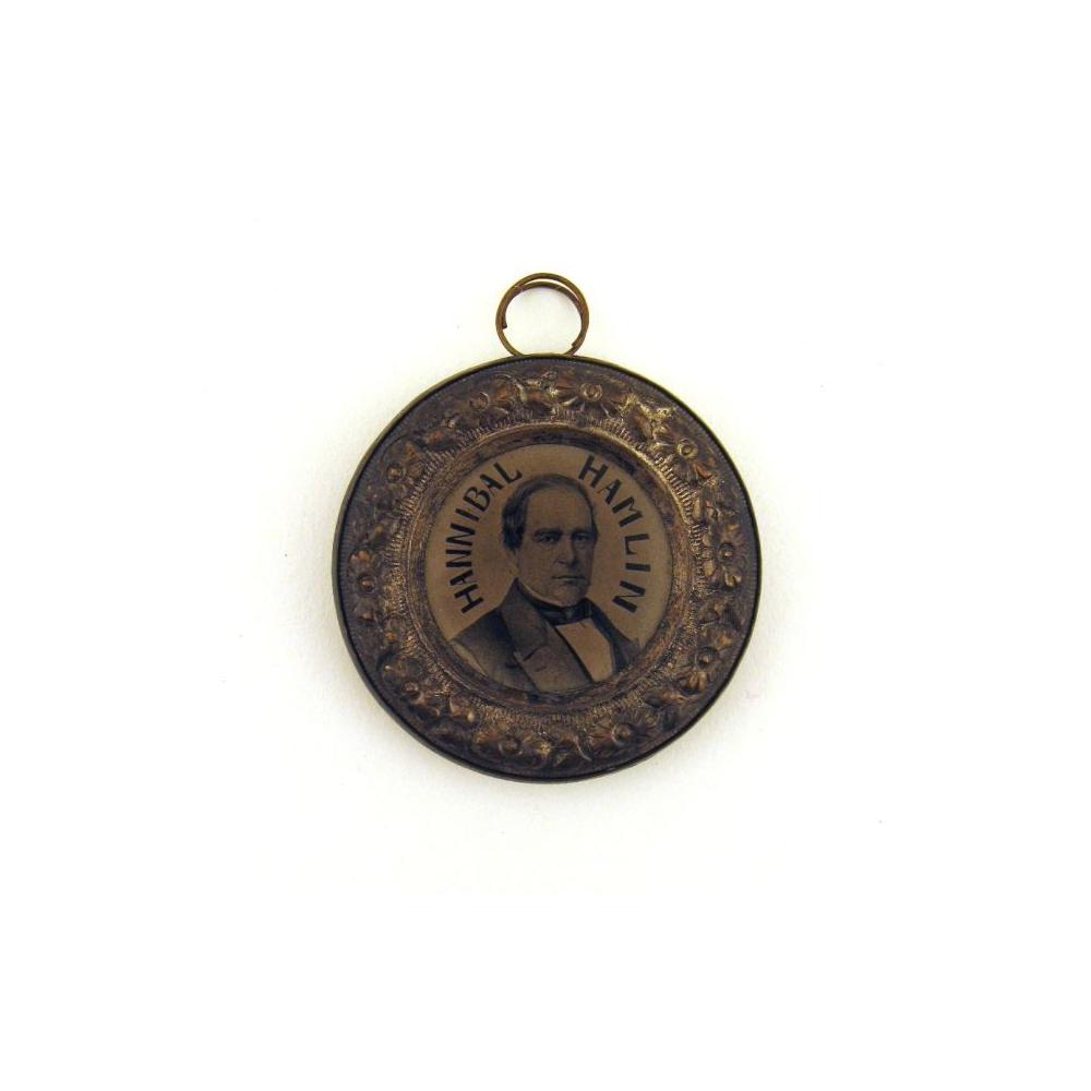 Image: Abraham Lincoln campaign button