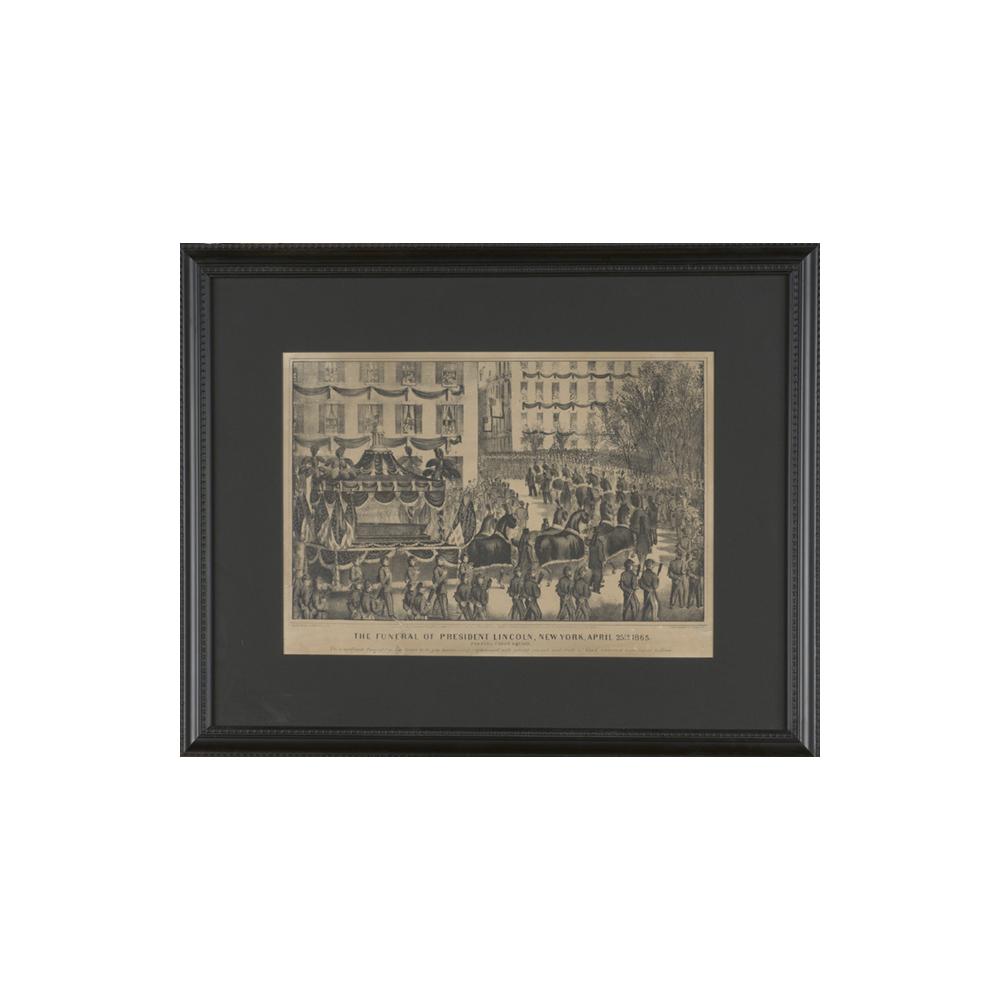 Image: The Funeral of President Lincoln, New York, April 25th, 1865