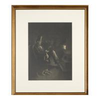 Image: Lincoln by the Parlor Stove