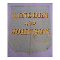 Image: Lincoln and Johnson banner
