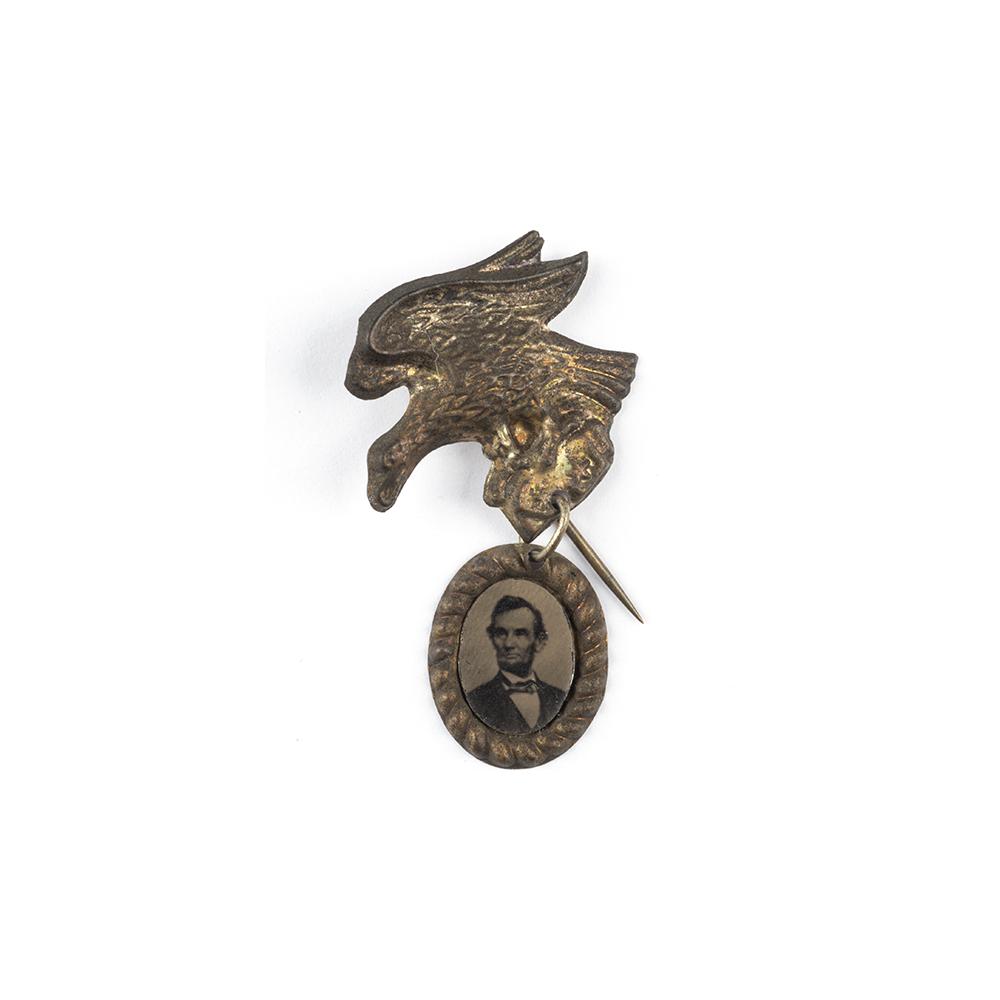 Image: Abraham Lincoln Campaign pin