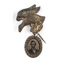 Image: Abraham Lincoln Campaign pin