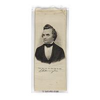 Image: Stephen Douglas mourning ribbon