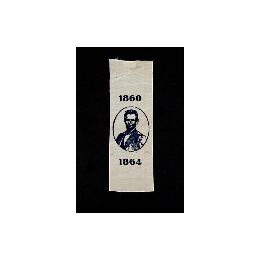 Image: Abraham Lincoln campaign ribbon