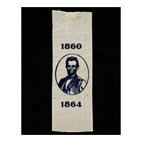 Image: Abraham Lincoln campaign ribbon