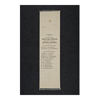 Image: 1864 Indiana Presidential Election ribbon