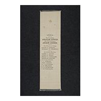 Image: 1864 Indiana Presidential Election ribbon