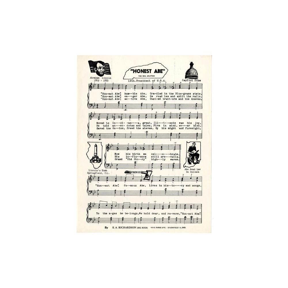 Image: Honest Abe The Rail Splitter