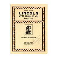 Image: Lincoln We're Proud of You (March)