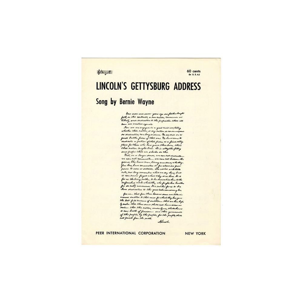 Image: Lincoln's Gettysburg Address