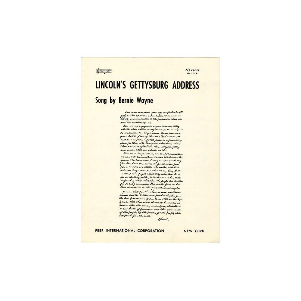 Image: Lincoln's Gettysburg Address