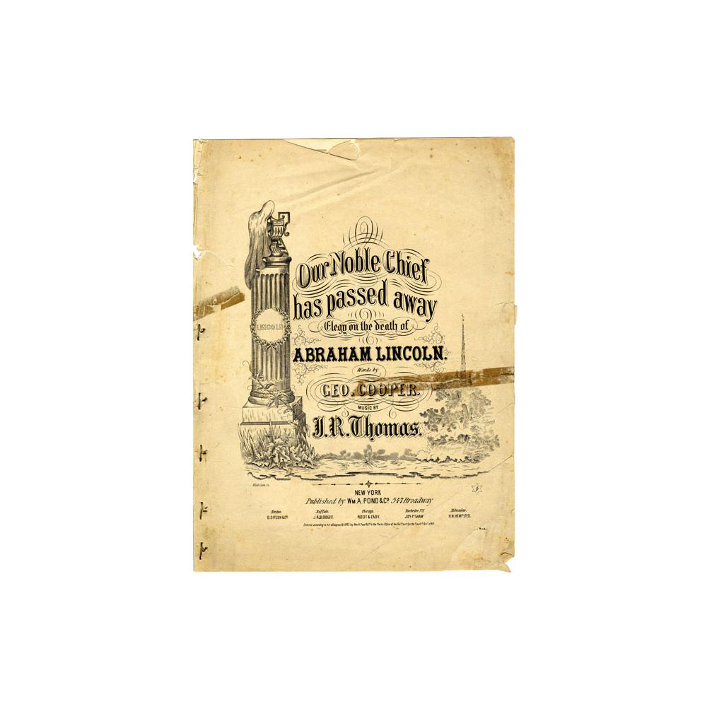 Image: Our Noble Chief Has Passed Away