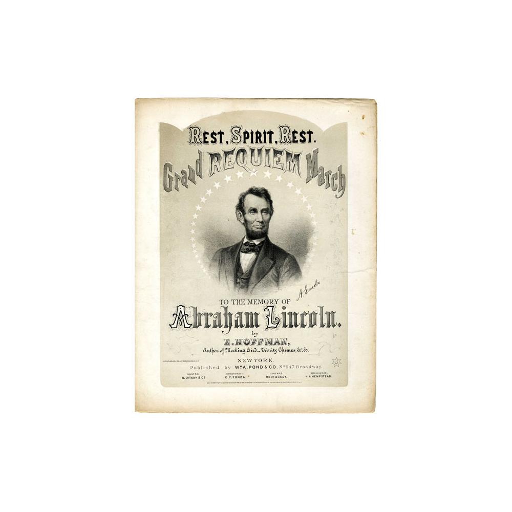 Image: Grand Requiem March to the Memory of Abraham Lincoln