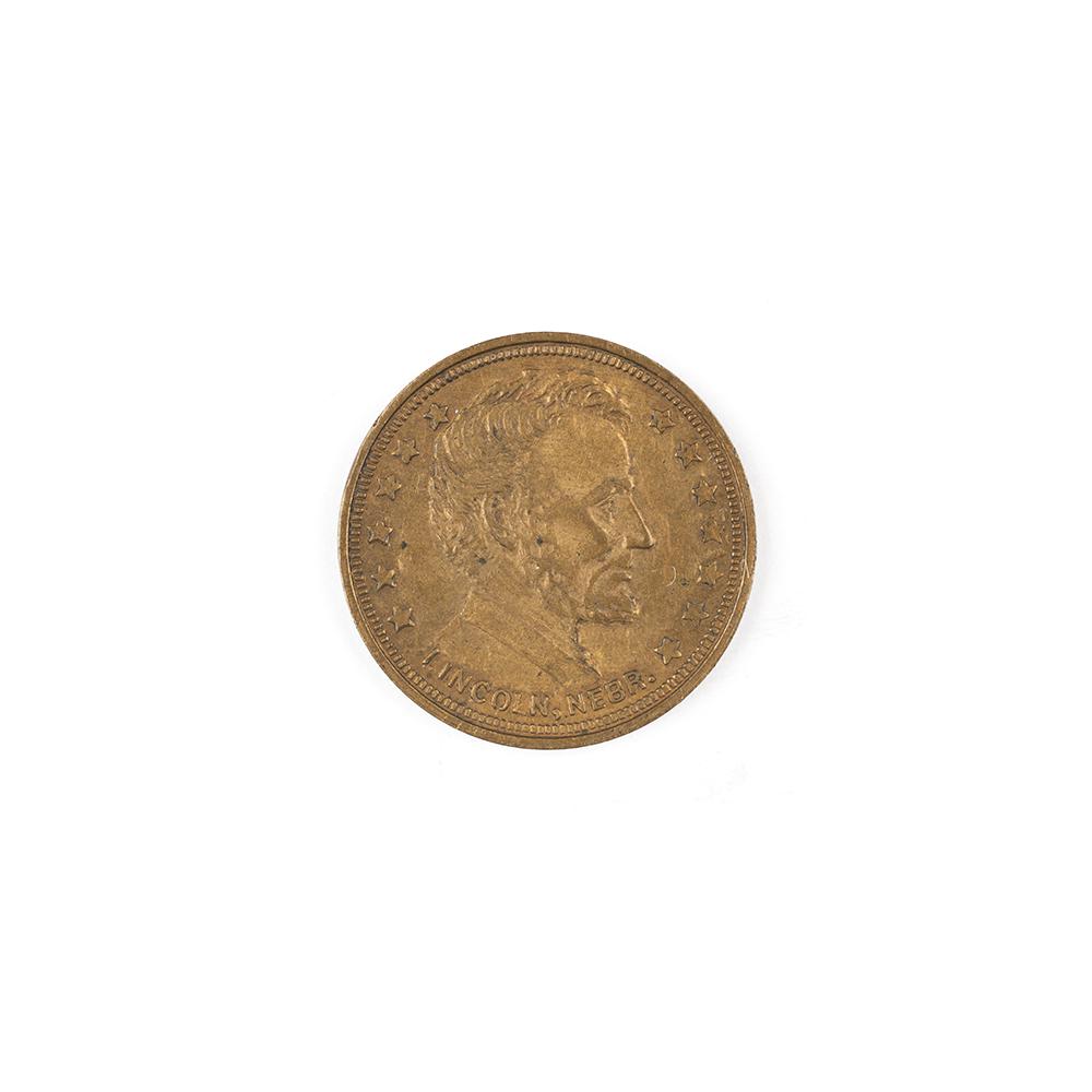 Image: Abraham Lincoln token