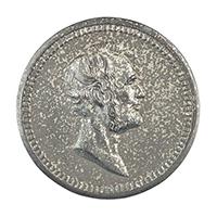 Image: Abraham Lincoln token