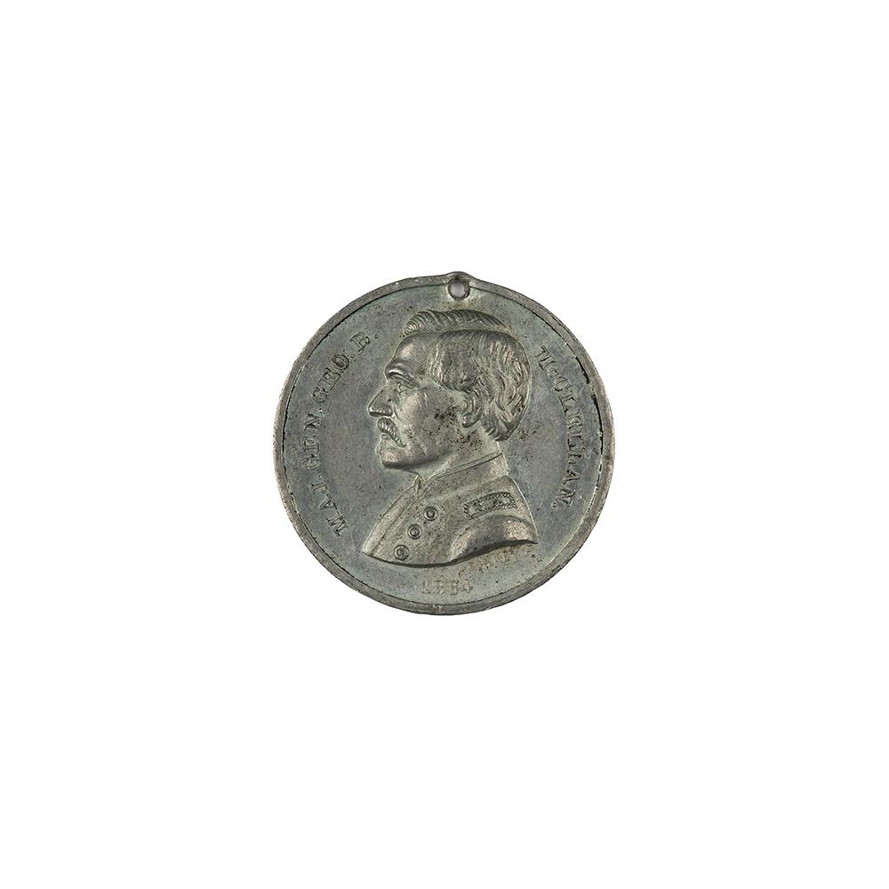 Image: George B. McClellan token