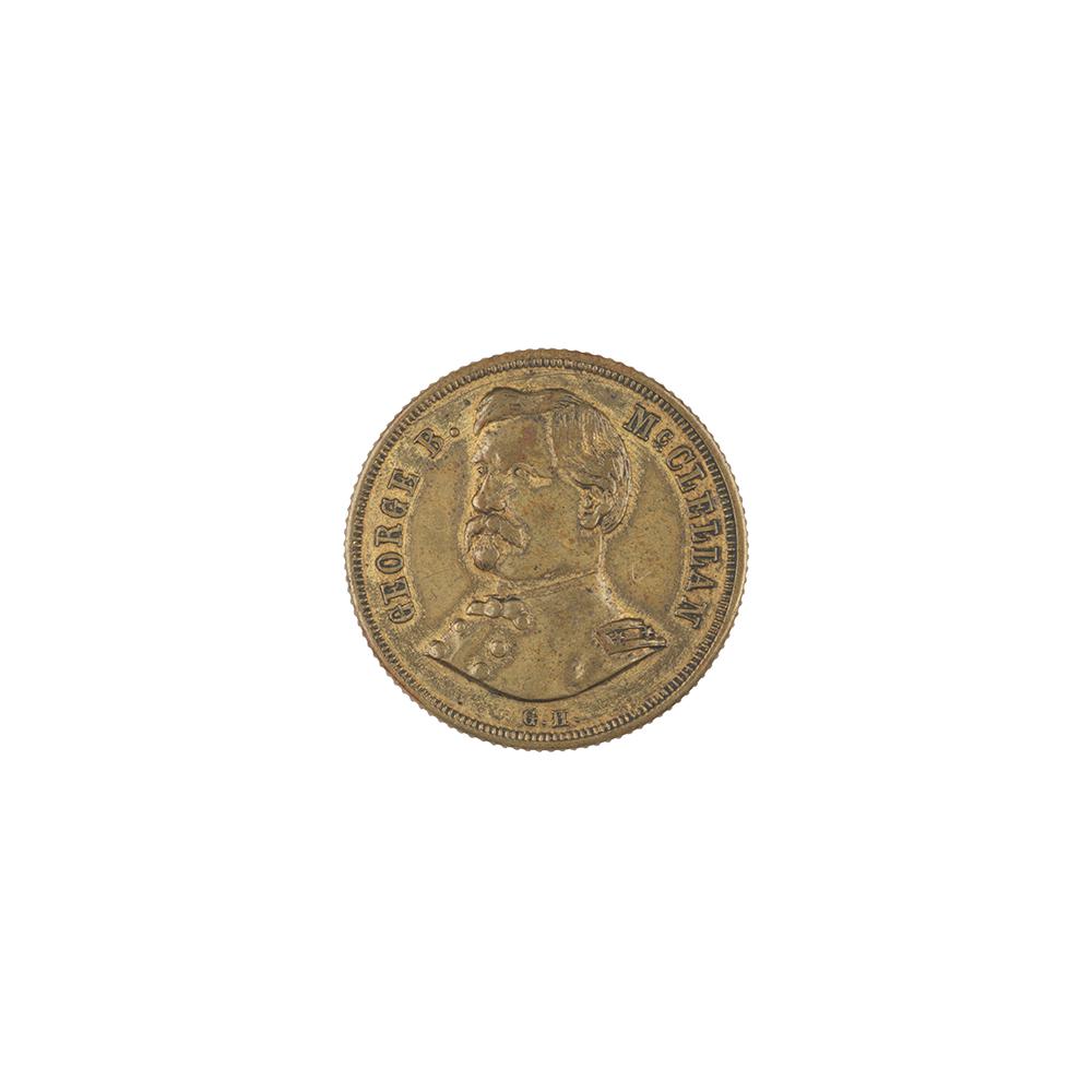 Image: George B. McClellan token