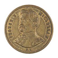 Image: George B. McClellan token