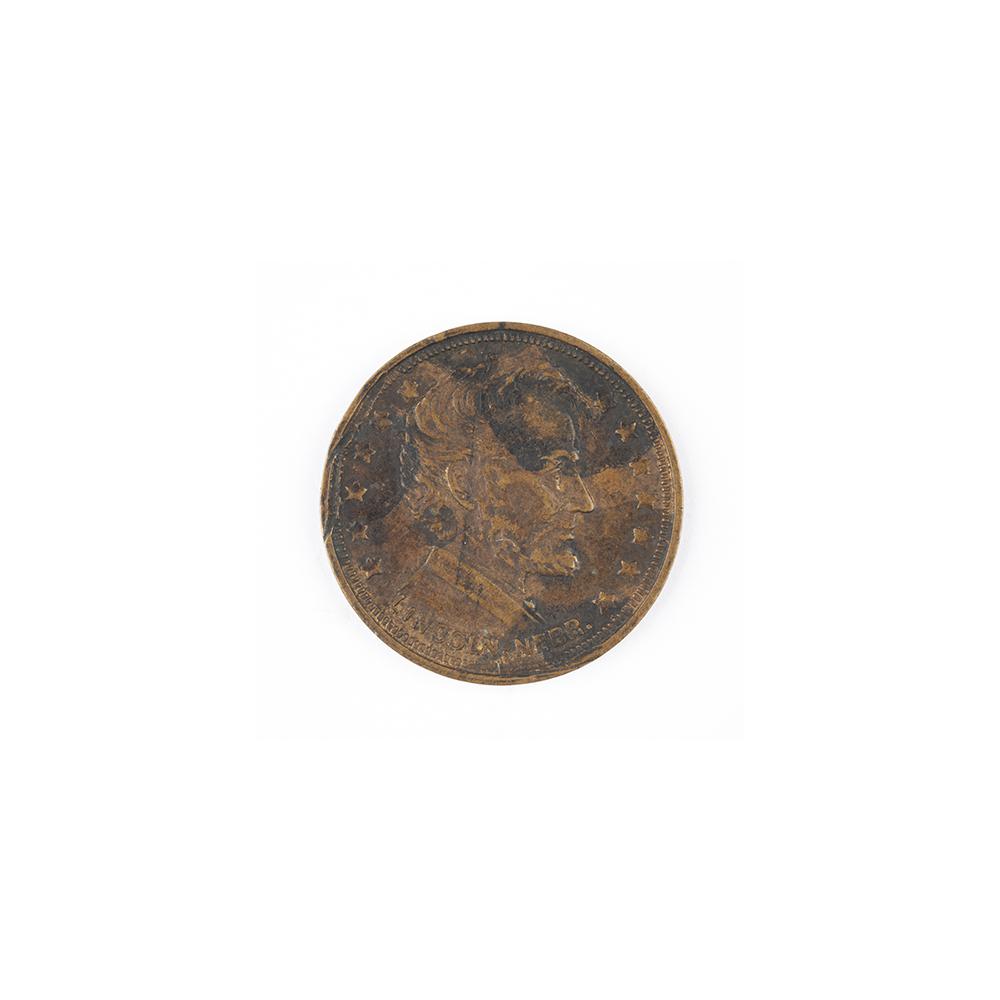 Image: Abraham Lincoln token
