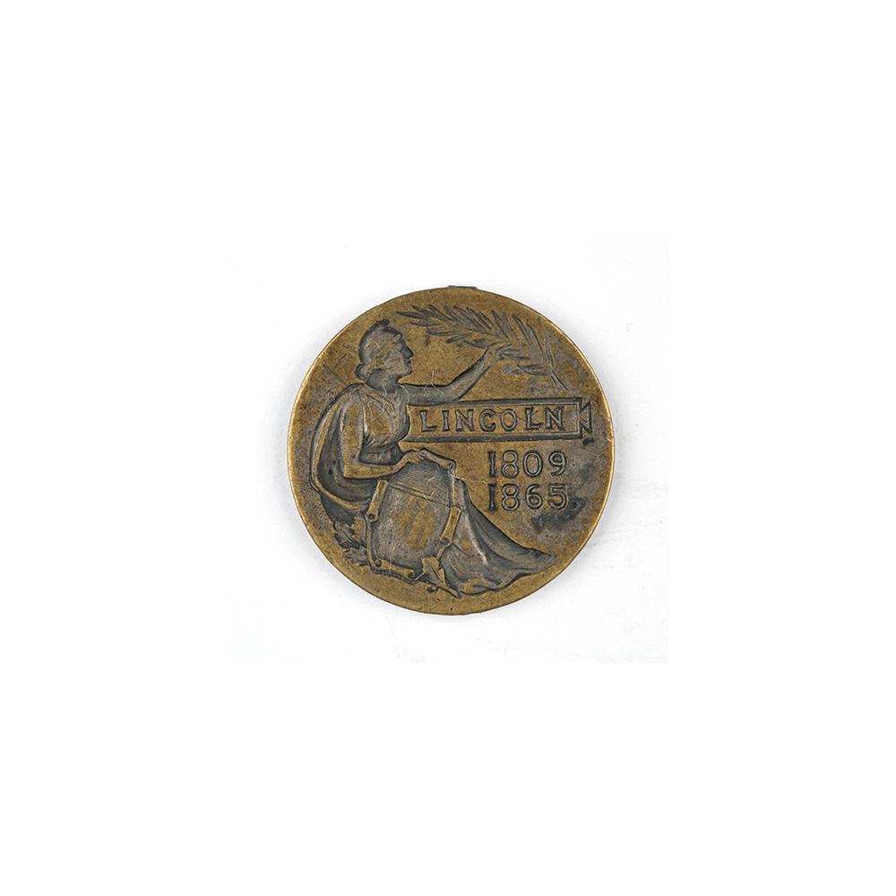 Image: Abraham Lincoln centennial token