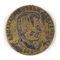 Image: Abraham Lincoln centennial token