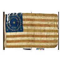 Image: Civil War battle flag