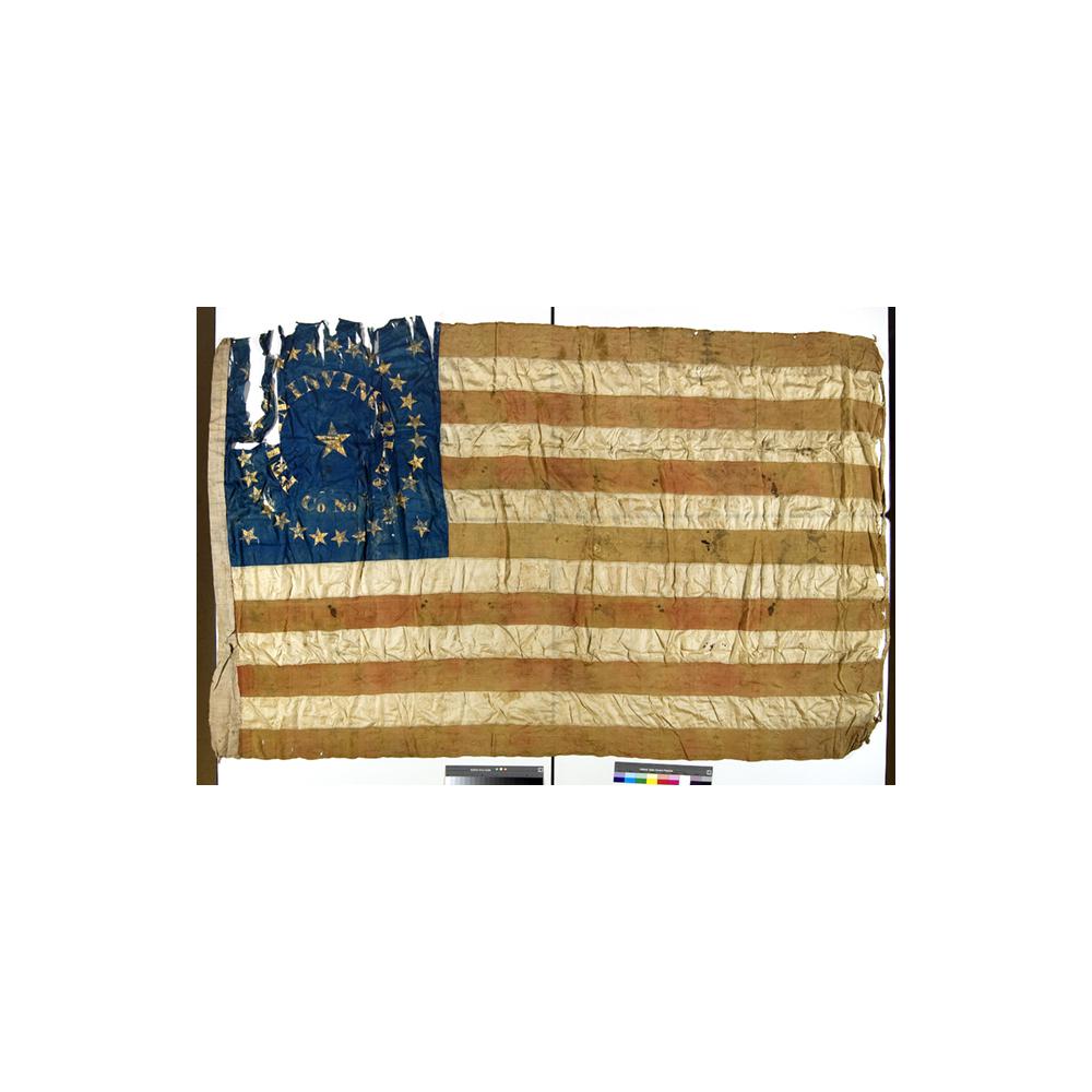 Image: Civil War battle flag