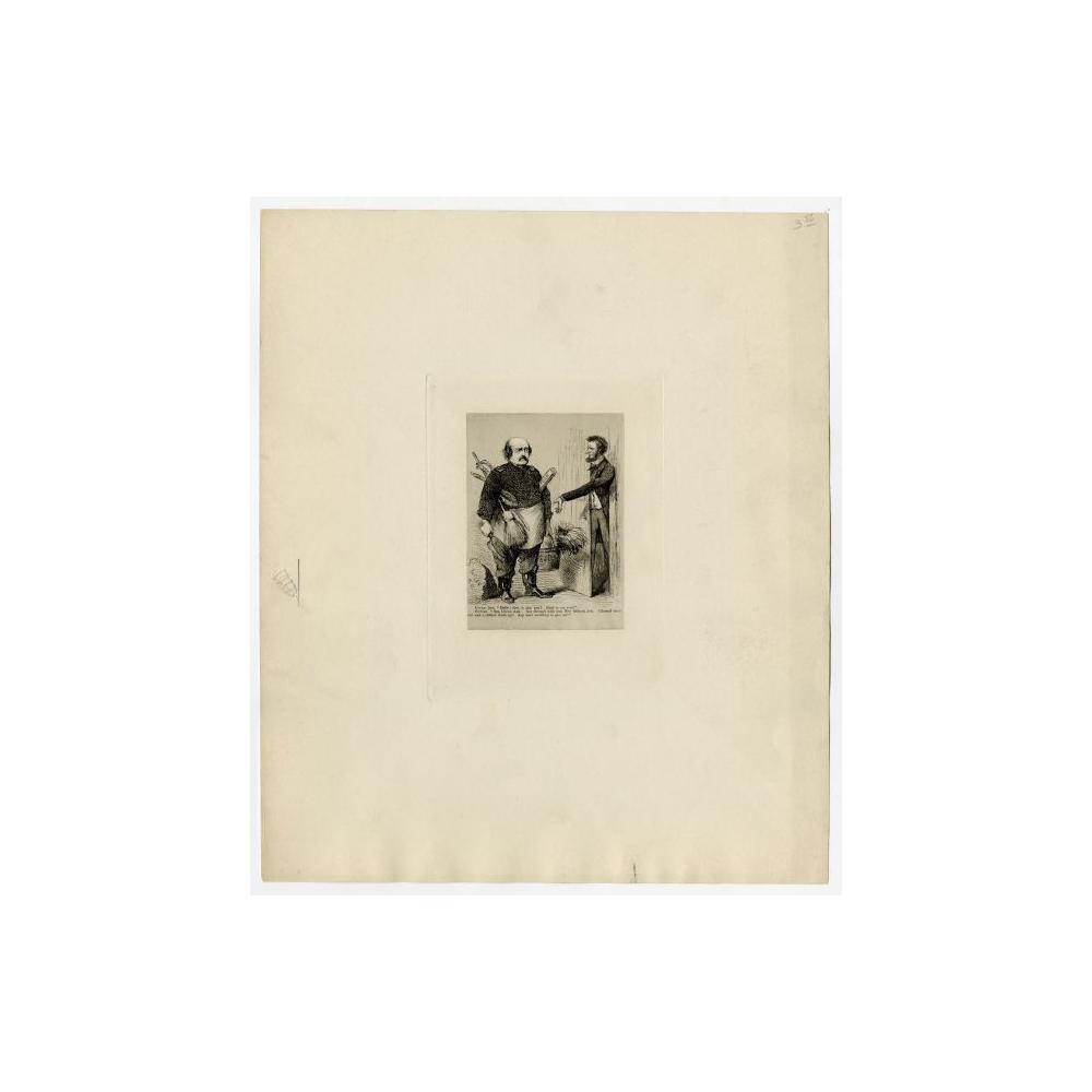 Image: Uncle Abe and Butler Cartoon