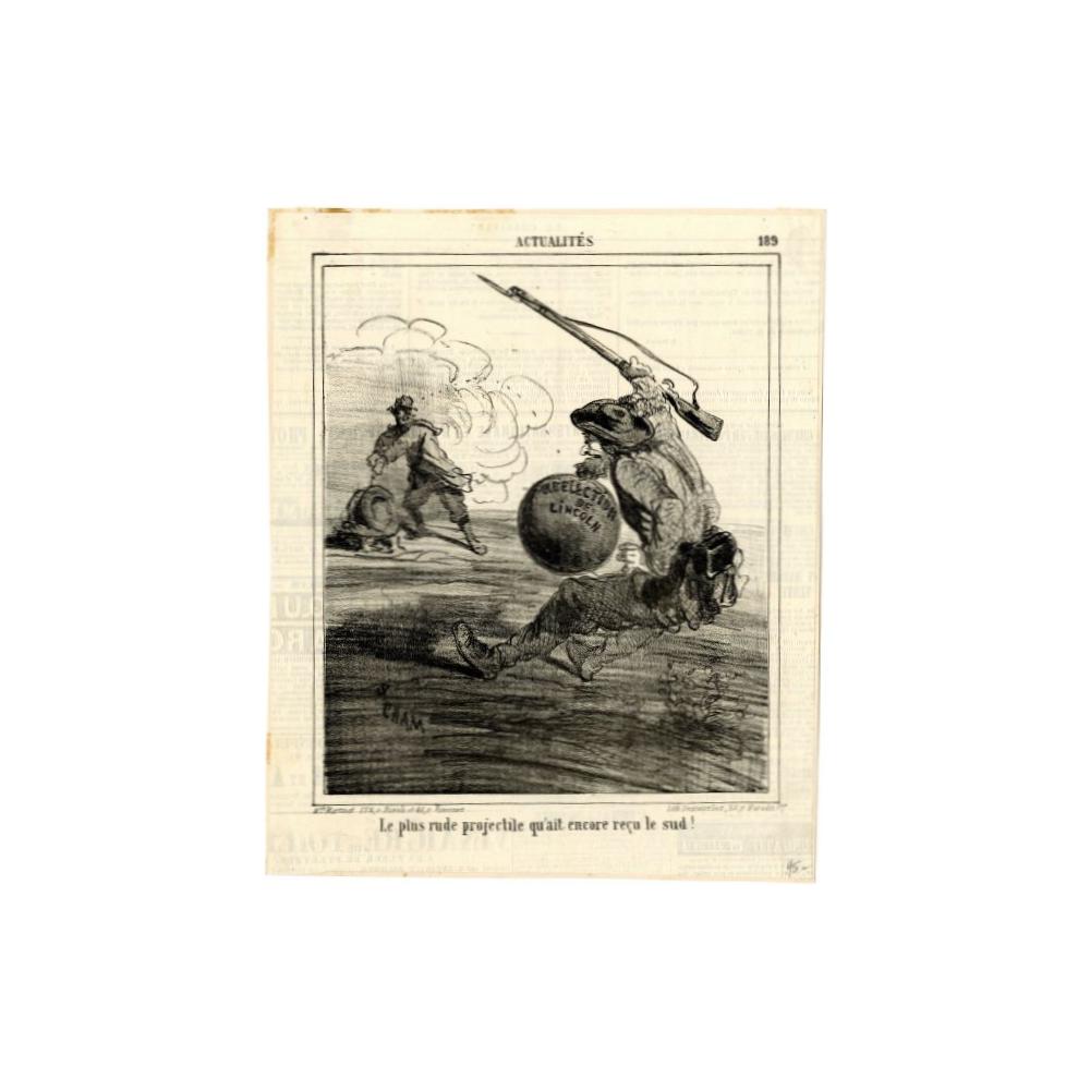 Image: Le plus rude projectile qu'ait encore recu le sud!