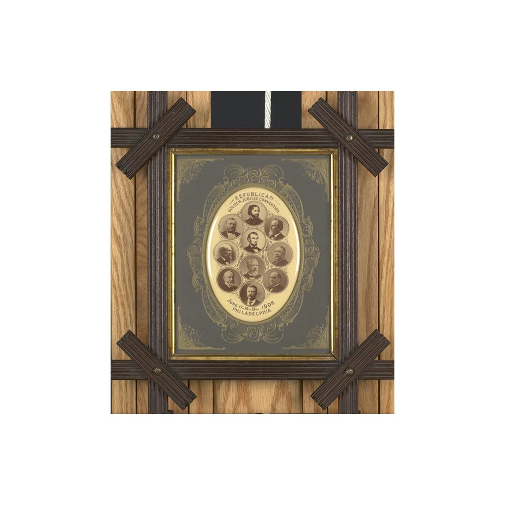 Image: Republican Golden Jubilee Convention button