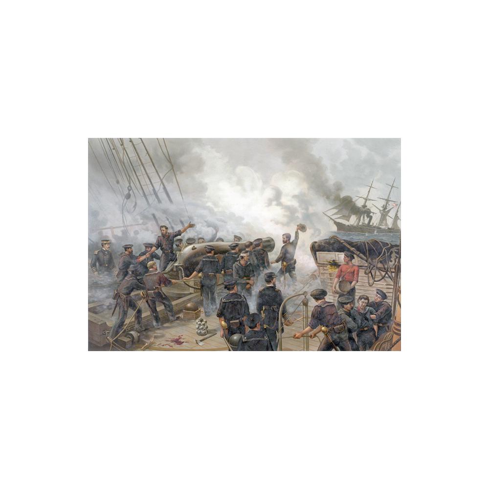 Image: Kearsarge and Alabama