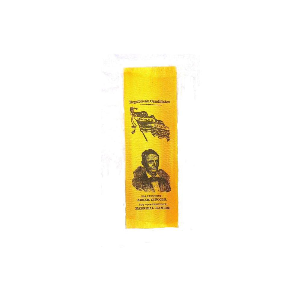 Image: Abraham Lincoln campaign ribbon