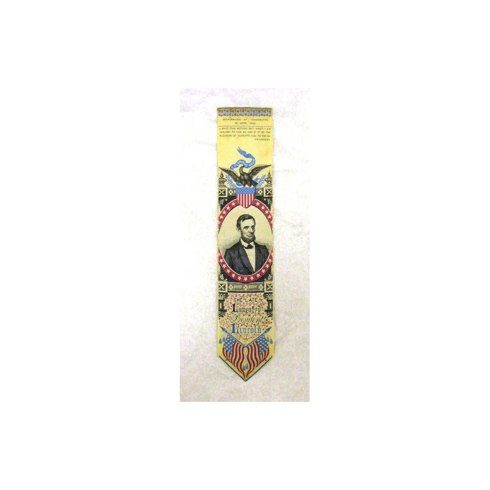 Image: Late Lamented President Lincoln stevengraph